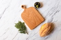 Solid Wood Cutting Board No Glue – Maple, Cherry, or Walnut | Non-Toxic | Handmade Kitchen Gift | Food-Safe, Organic Finish. Sandwich Board