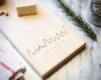 Personalized Cutting Board,  Personalized Charcuterie Board, Personalized Wedding gift,  Charcuterie Board, Wedding Gift for Couple