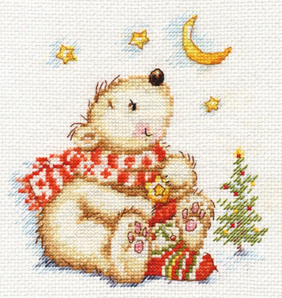 A Brand New Counted Cross Stitch Kit Make a Wish Etsy