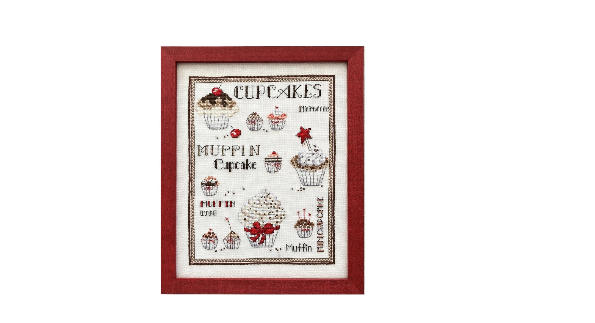Funny Christmas Cross Stitch Kit, White Elephant Gift, Elf Cotton
