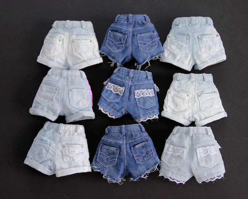 MSD bjd denim shorts for Minifee
