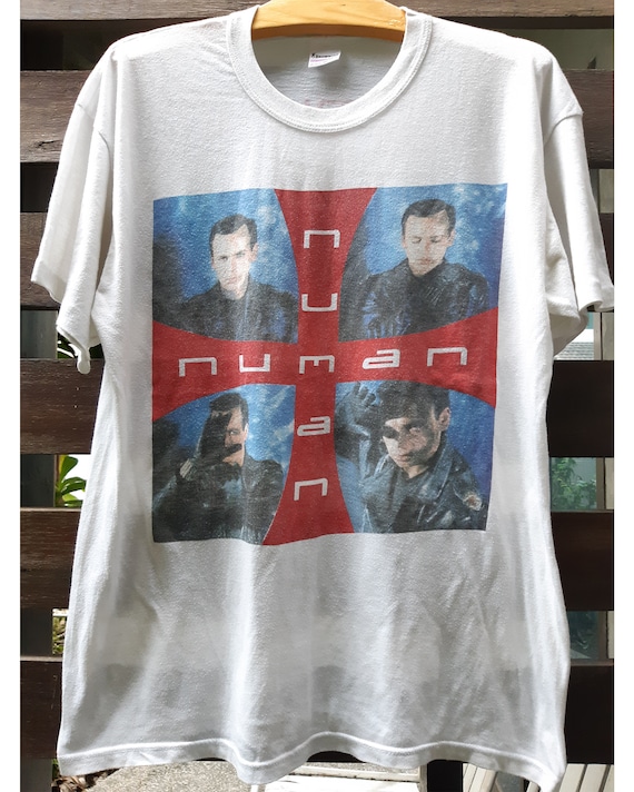 Vintage 1989 GARY NUMAN Concert Tour T-Shirt