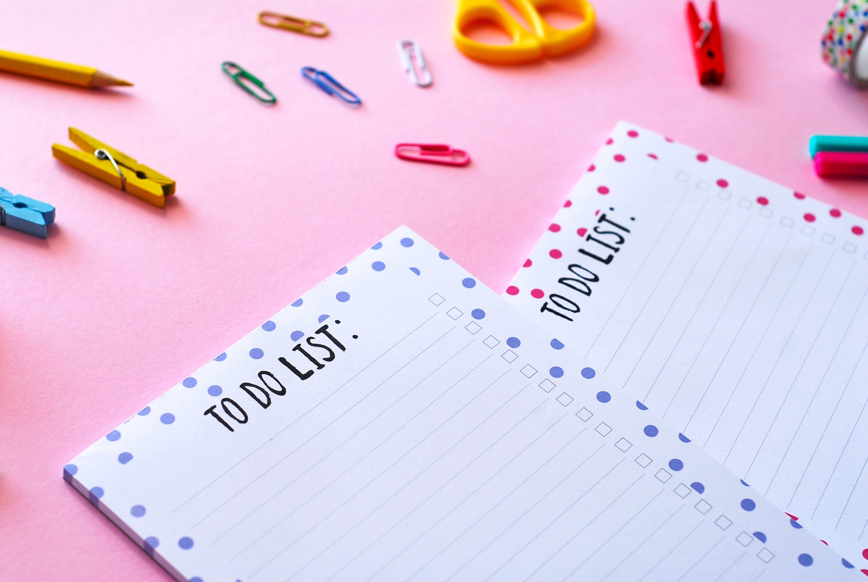 Stationery Set with Cute Notepads Daily To Do List Notepad Etsy