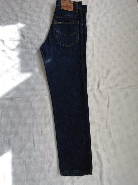 Vintage 70s Gap Pioneer Denim Jeans Straight Leg … - image 3