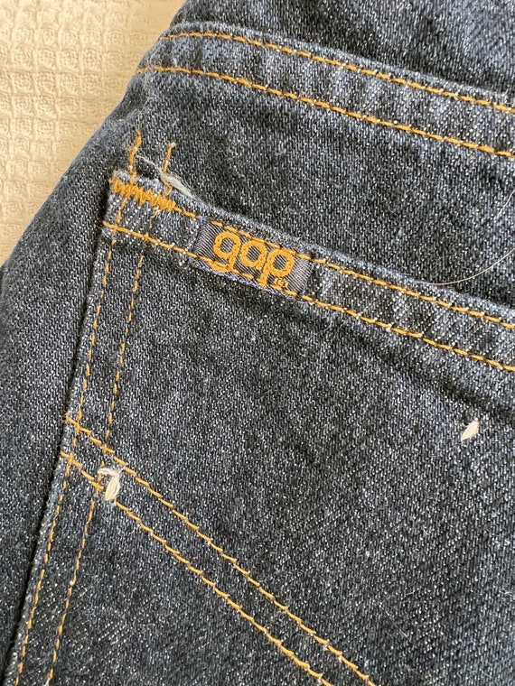 Vintage 70s Gap Pioneer Denim Jeans Straight Leg … - image 6