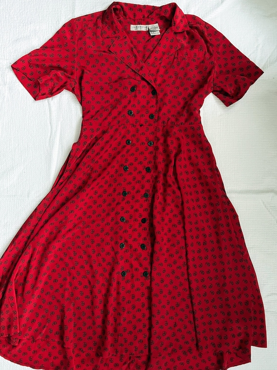 Vintage Liz Claiborne Long Button-down Dress, Pais