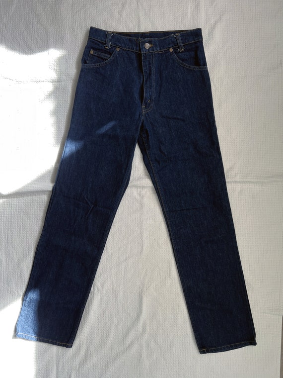 Vintage 70s Gap Pioneer Denim Jeans Straight Leg … - image 4