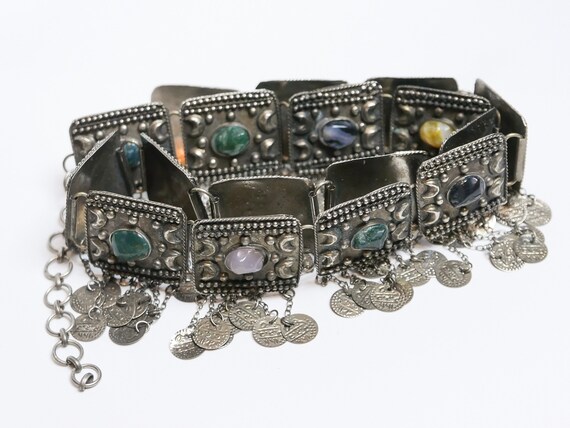 1970s Metal Fringe Belt