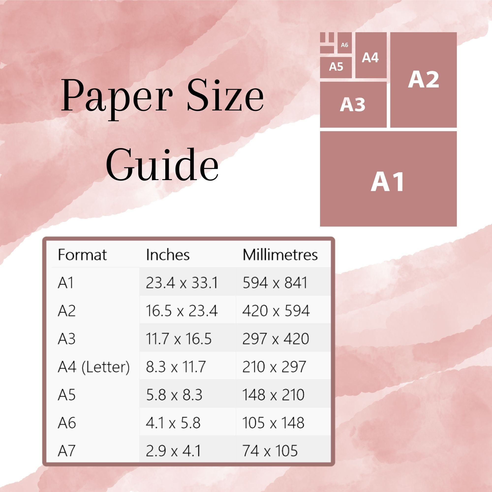 Printable Daily Planner PDF A4 US Letter and A5 Sizes - Etsy Australia