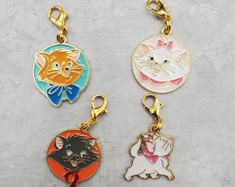 Aristocats Badge Reel Charm · Lanyard Charm · Keychain Accessory