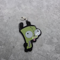 Invader Zim Gir Keychain - Etsy