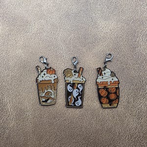 Boo Brews Badge Reel Charm · Lanyard Charm · Keychain Accessory