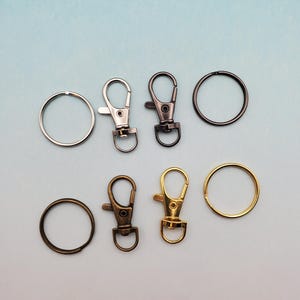 Add On Keyring or Swivel for Charms