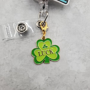 Lucky Badge Reel Charm · Lanyard Charm · Keychain Accessory