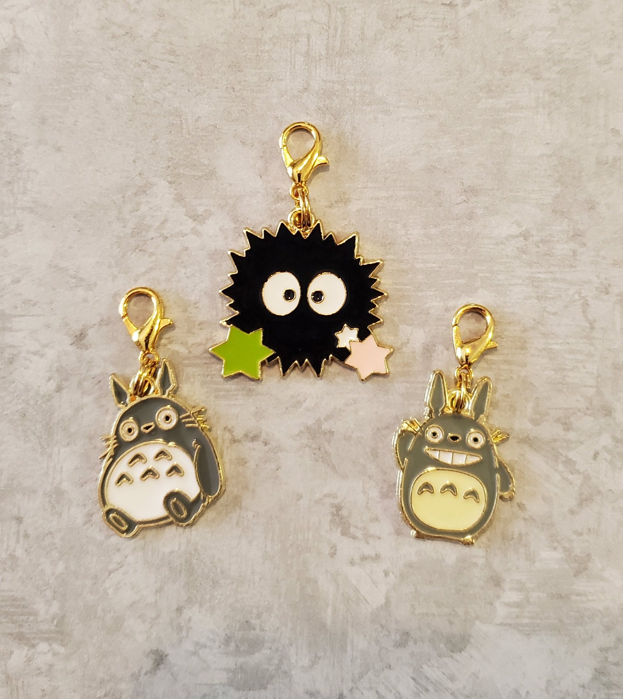 Soot Sprite Keyring - Etsy