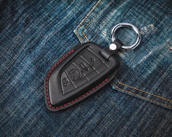 BMW Covered Leather Key Fob Case X3 X4 X5 X6 G20 G21 G80 Touring 330i ...
