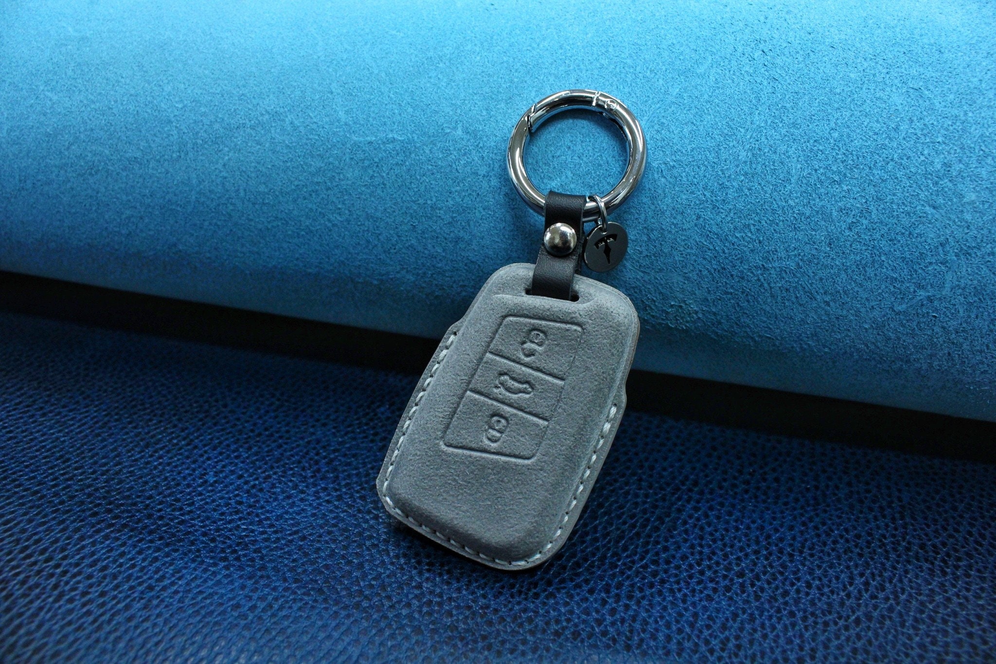 STL-Datei Schlüsselanhänger Seat leon 1m1 Rückseite auf Schlüssel