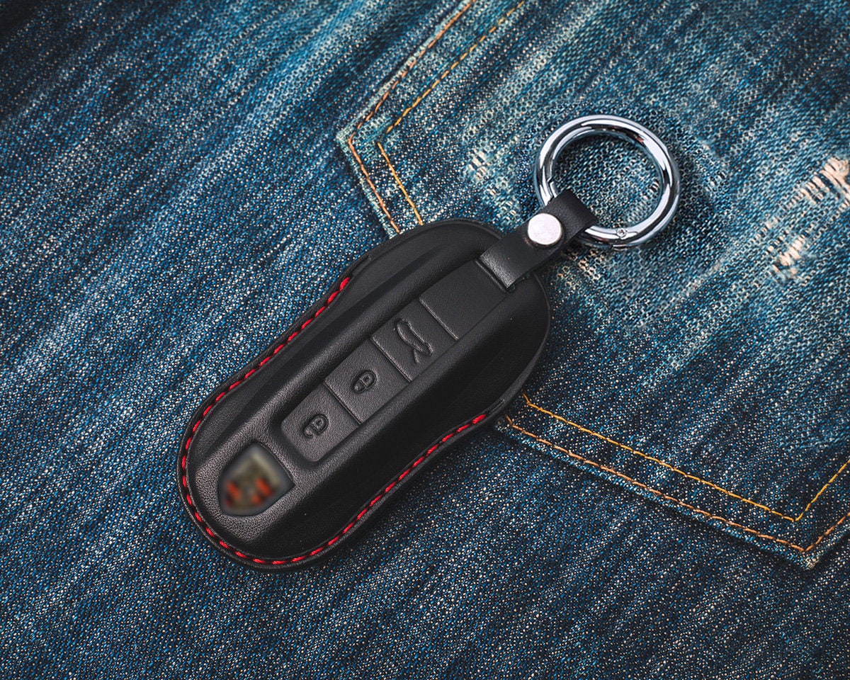  TTCR-II Car Key Case Compatible with Boxster Cayman 2013-2021  Cayenne Panamera 2011-2017 Carrera 911 2012-2019 for Macan 2014-2023, 3 Pcs  Smart Key Fob Shell, Red Painted Keyless Entry Protectors : Electronics