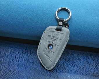 BMW Covered Leather Key Fob Case X3 X4 X5 X6 G20 G21 G80 Touring 330i ...