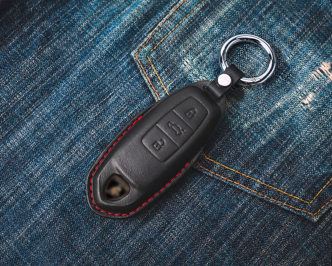 Covered Leather Key Fob Case Urus Huracan EVO STO Etsy