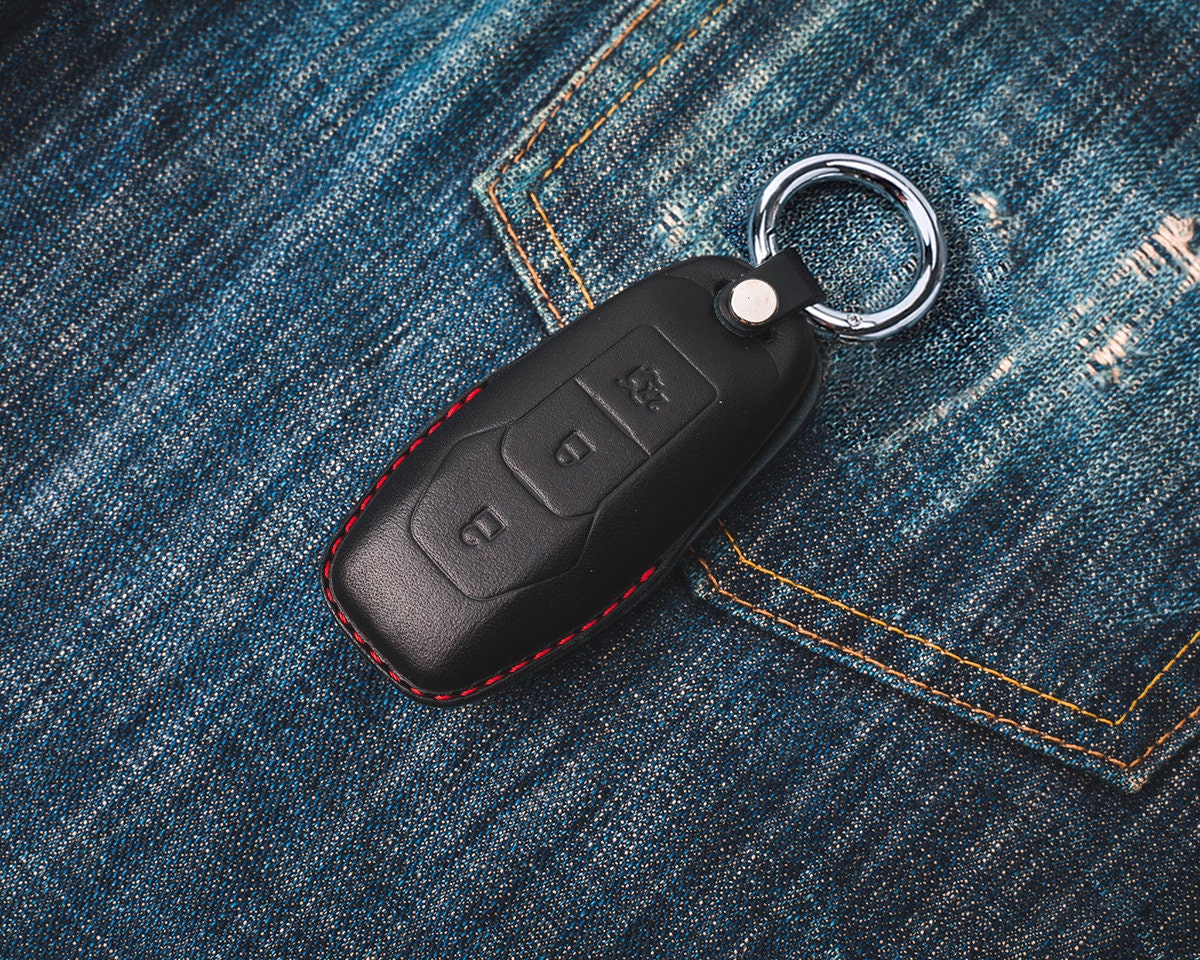 Kaufe Autoschlüssel-Hülle für Ford Fiesta Focus Mondeo Ecosport Kuga Fob  Remote Key Case Schutz Zubehör Halter Shell Schlüsselanhänger