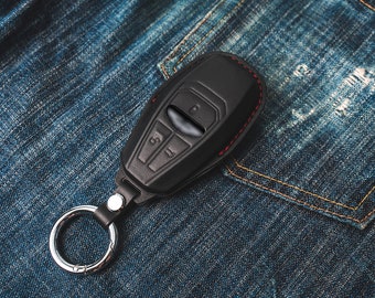 Aston Martin covered Leather Key Fob case DB9 DB11 DBX DBS Vantage zagato Rapide Leather Handmade.