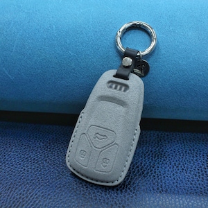 Carbon Fiber Schlüssel Hülle Auto Key Cover für Audi A6 A5 Q7 S4 S5 A4 B9  A4L