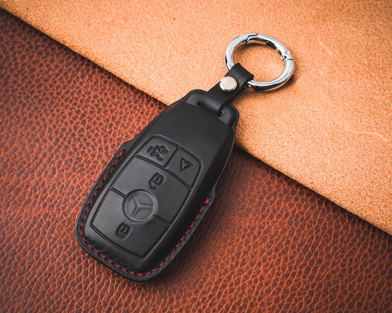 Mercedes LV Car Key Leather Case, Car Accessories, Accessories on