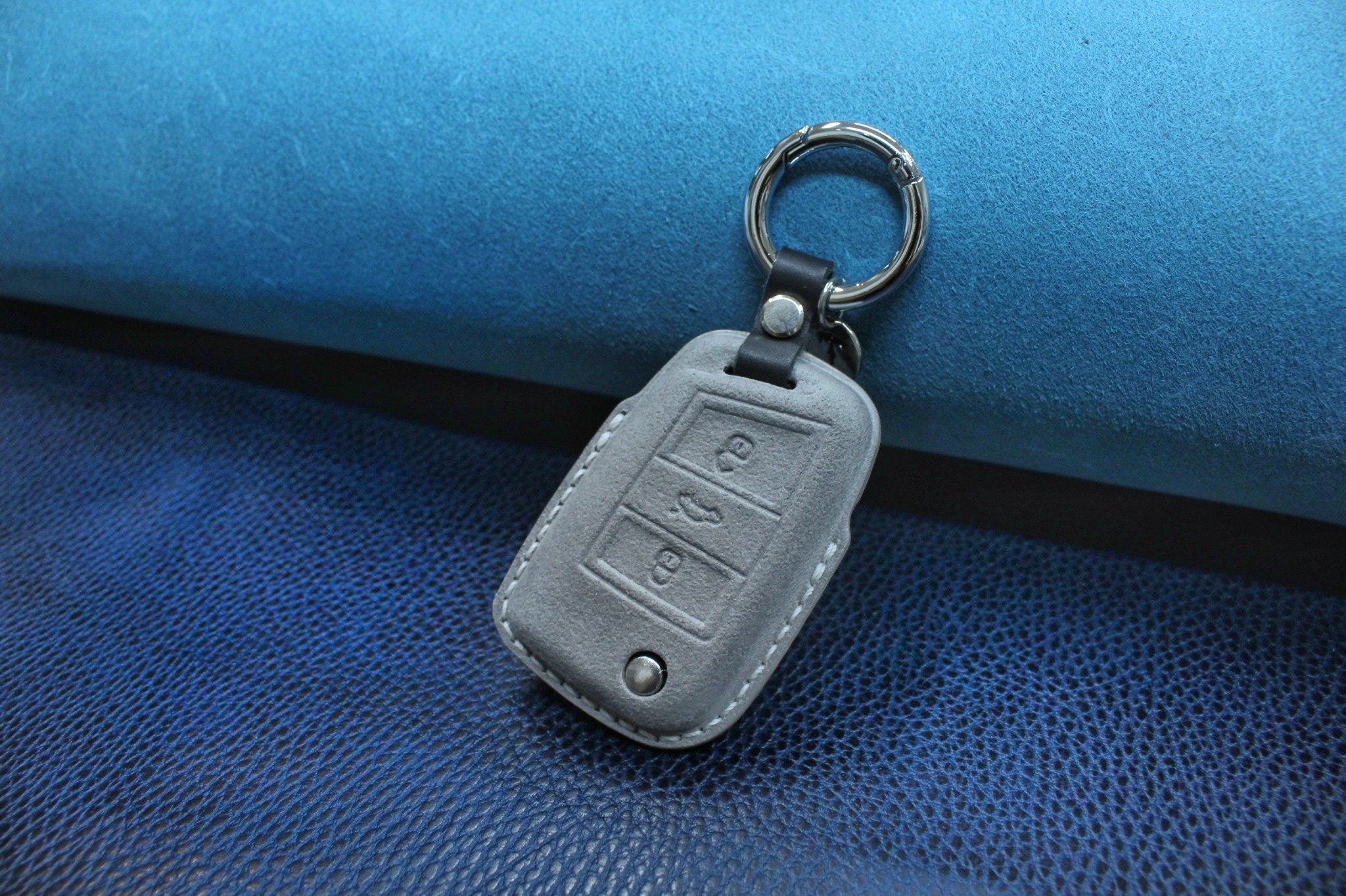 Premium Leder Schlüsselhülle / Schutzhülle (LEK65) passend für Volksw,  24,95 €
