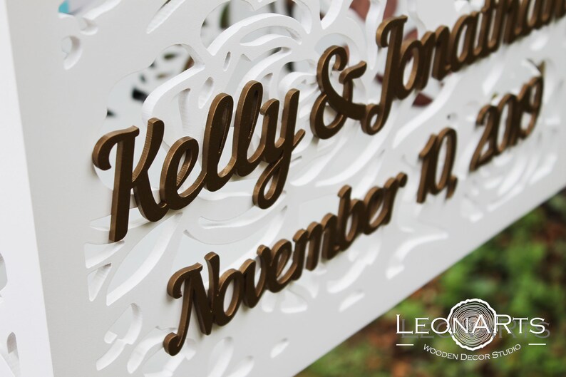 Personalized Wedding Card Box With Roses BIG Size-custom Keepsake Box ...