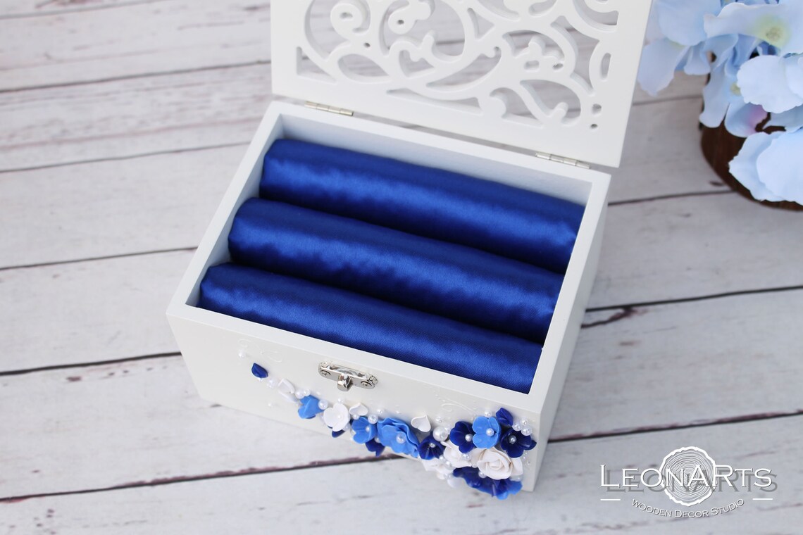 Wedding Ring Bearer Boxring Keepsake Box With Etsy