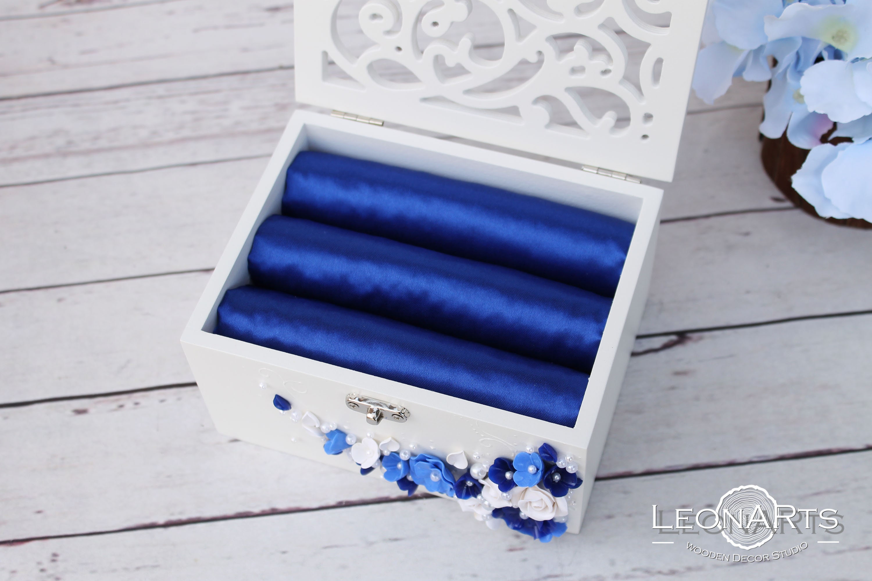 Wedding Ring Bearer BoxRing Keepsake Box with Etsy