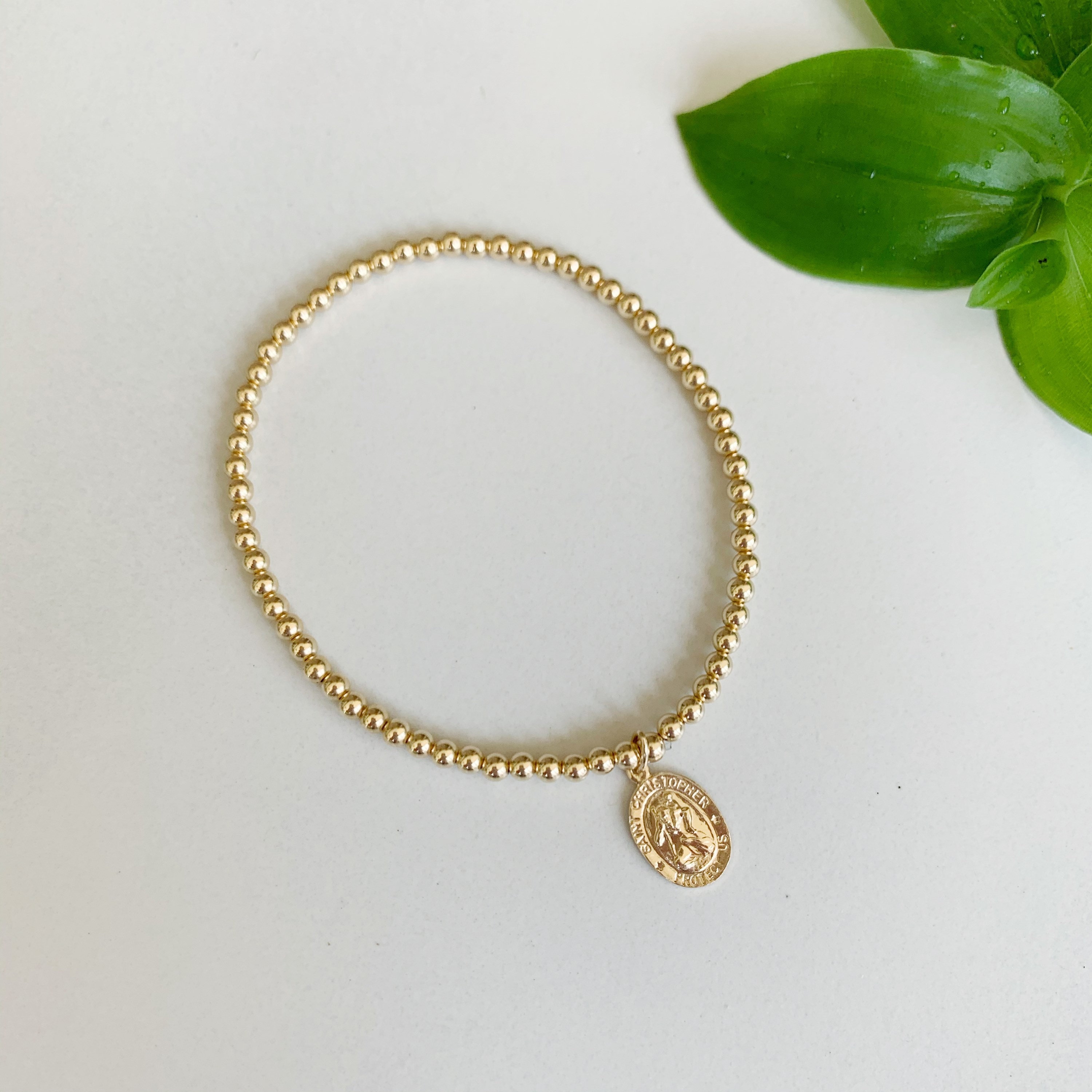 Gold st 2024 christopher bracelet
