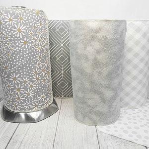 The Grays Collection UnPaper Towels- Set of 12 Paperless Towels, ReUsable Cloth Towel, Washable, Eco Friendly, Sustainable, Zero Waste