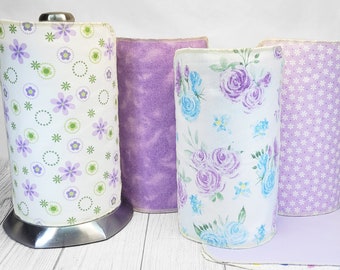 Purple Lavender Collection UnPaper  Paper Towels ReUsable Washable Sustainable and Zero Waste