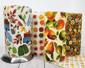 Fall Harvest Collection UnPaper  Paper Towels ReUsable Washable Sustainable