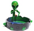 Galaxy Alien Smoking Ashtray, 4 inches …