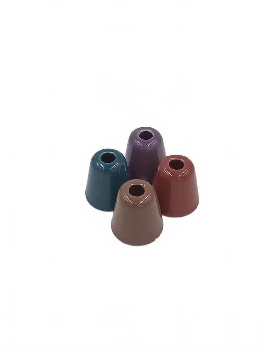 cigarette snuffer cube 4-pack Ceramic Cigarette Snuffers – Assorted Colors, Unique Design