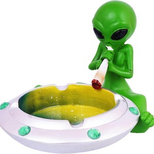Astral Alien Smoke Session Ashtray - 4"