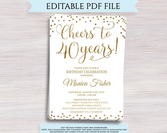 editable 70th birthday party invitation template cheers to 70 etsy