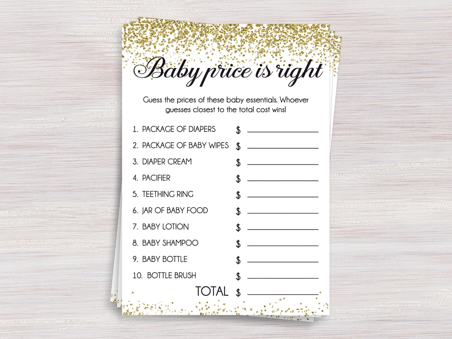 Baby Price Is Right Funny Baby Shower Games Baby Shower Etsy Baby Price Is Right Funny Baby Shower Games Baby Shower Etsy
