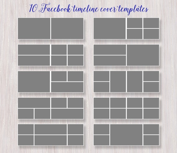 Facebook Timeline Cover Templates Facebook Banner PSD | Etsy