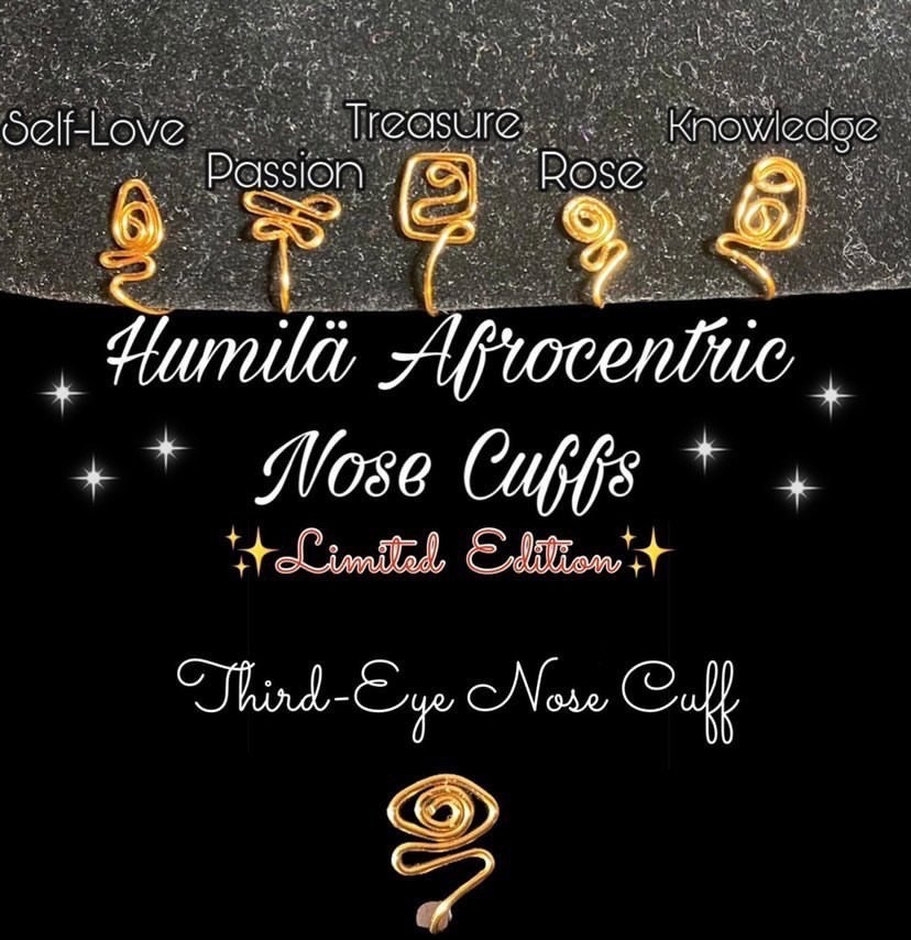 Unique Nose Cuff Handmade Jewlery ; No Piercing Needed