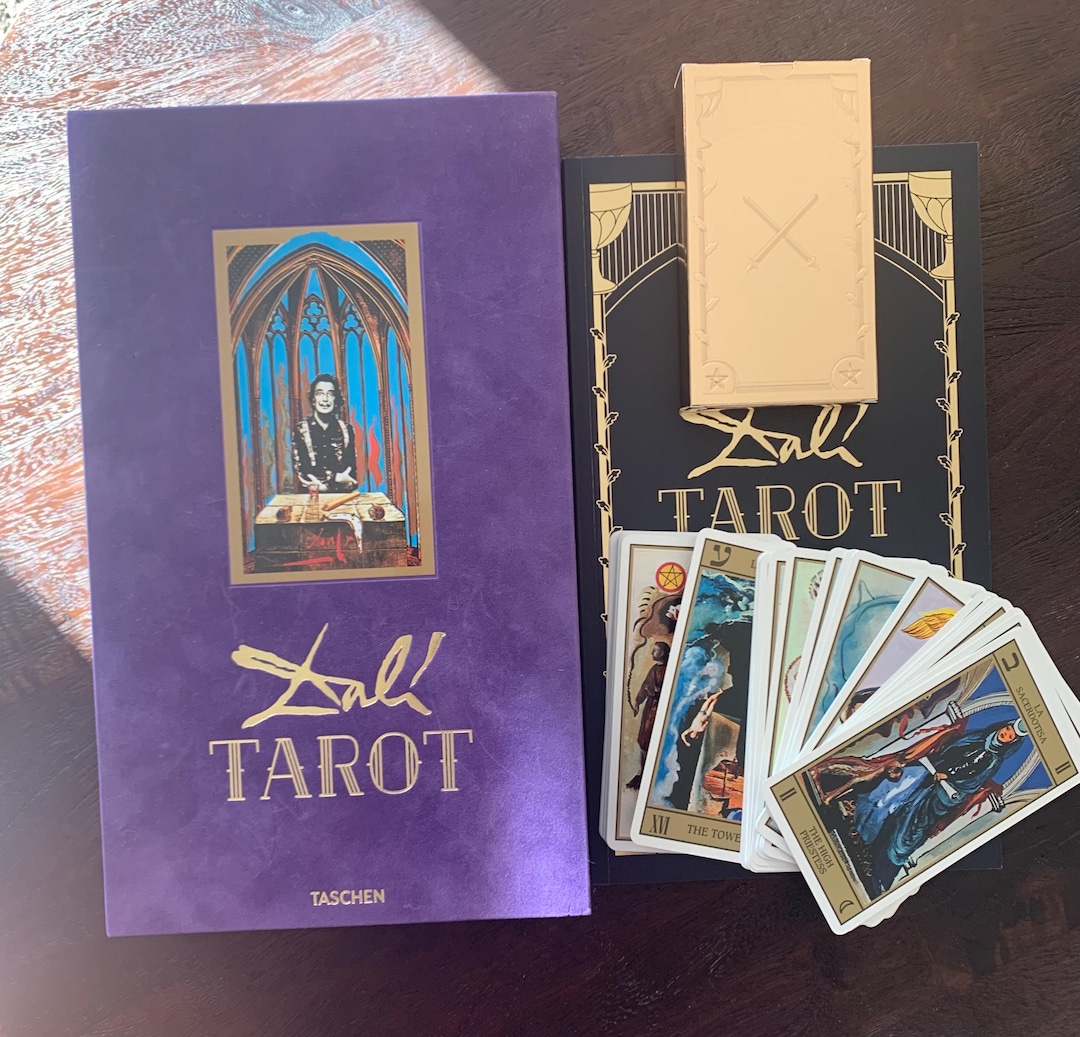 Rare Salvador Dalí Tarot – Universal Dalí Gold Edition Sealed