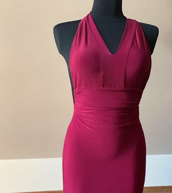 Vintage Raspberry Dress Evening Spaghetti Strap Backless Dress Prom Sexy Mermaid Party Dress Long Slip Dress Open Back Dress - Etsy Vintage Raspberry Dress Evening Spaghetti Strap Backless Dress Prom Sexy Mermaid Party Dress Long Slip Dress Open Back Dress - Etsy