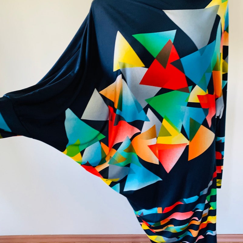 Asymmetric layered tunic main image 1