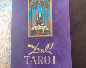 Original Rare Salvador Dalí Tarot – Universal Dalí Gold Edition