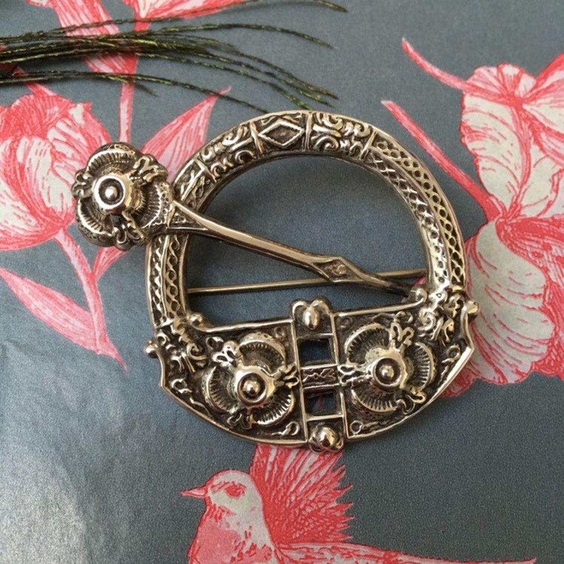 Lovely Vintage Irish Sterling Silver Tara Brooch Dublin 1936 Etsy