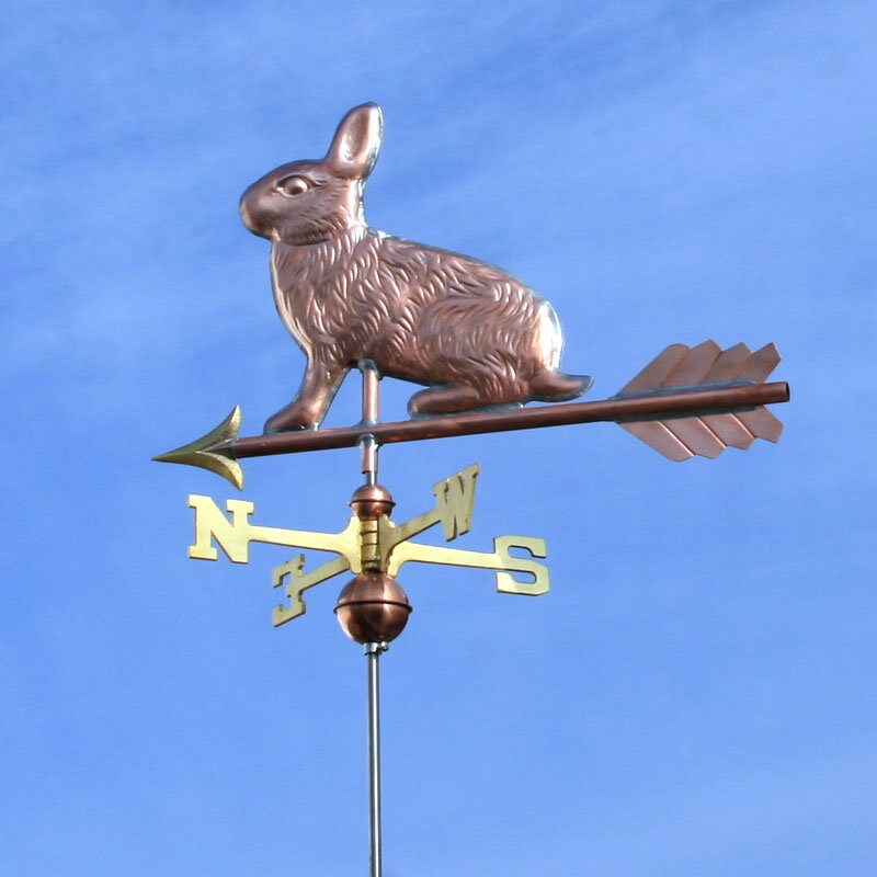 Copper Rabbit Weathervane BHWS704 Etsy