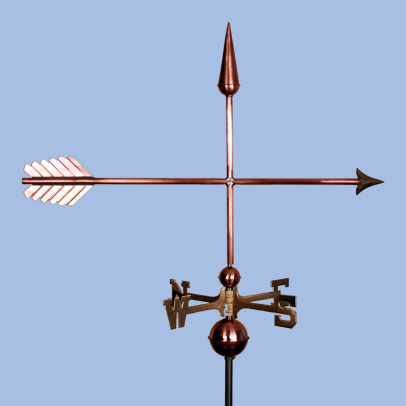 Copper Arrow Weathervane BHWS127 Etsy